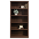 Realspace Outlet Premium Bookcases 70 1/16" 5 Shelf Transitional Bookcase, Mocha