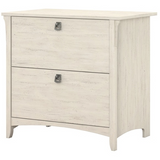 Bush Furniture Outlet Salinas Lateral File Cabinet, Antique White