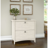 Bush Furniture Outlet Salinas Lateral File Cabinet, Antique White