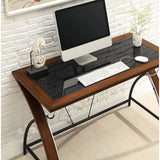 Whalen Furniture Outlet Montreal Laptop Desk, 30"H x 47 3/4"W x 23 3/4"D, Cherry