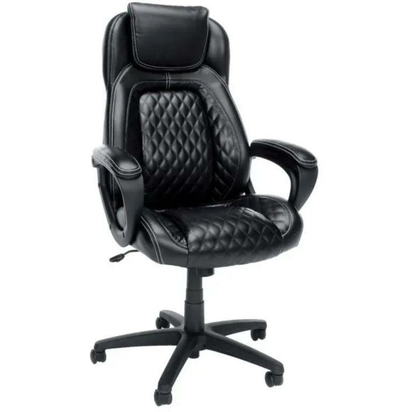 Sharpline High-Back Racing Style Leather Executive Office Chair