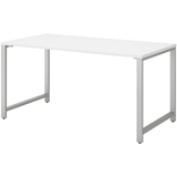 Bush Business Furniture 400 Series Table Desk, 60"W x 30"D, White