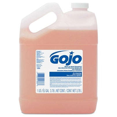 GOJO Outlet Citrus-Scent Body And Hair Shampoo Refills, 128 Oz, Pack Of 4