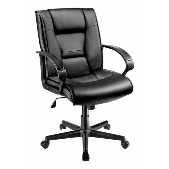 Brenton Studio Outlet Ruzzi Mid-Back Manager's Chair, Black