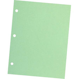 (Open Ream) Hammermill Colors 3-Hole Punched Copy Paper, 20 lbs, 8.5" x 11", Green (Case or Ream)