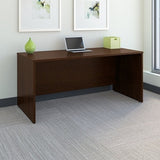 Bush Business Furniture Components Office Desk 66"W x 30"D, Mocha Cherry