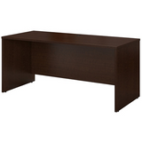 Bush Business Furniture Outlet Components Credenza Desk 60"W x 24"D, Mocha Cherry