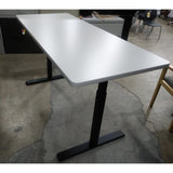 OF4S 72" Height-Adjustable Desk, Gray