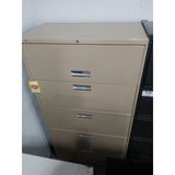 Pre-Owned Hon 36" Wide 5 Drawer Lateral File, Dark Putty