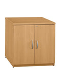 (Scratch and Dent) Bush Business Furniture Components Storage Cabinet, 30"W, Light Oak