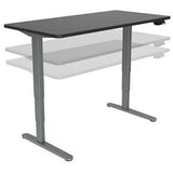 (Scratch & Dent) Loctek Electric Height-Adjustable Stand-Up Desk, Black