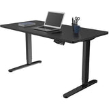 (Scratch & Dent) Loctek Electric Height-Adjustable Stand-Up Desk, Black
