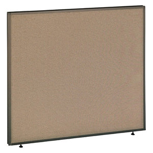 Bush ProPane Outlet System Privacy Panel, 42 7/8"H x 48"W x 1 3/4"D, Taupe/Tan, Standard Delivery Service