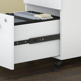 Bush Business Furniture Outlet Studio C 2 Drawer Mobile File Cabinet, White
