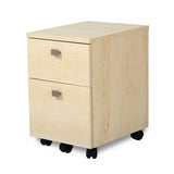 (Scratch & Dent) South Shore Interface 2-Drawer Mobile File Cabinet, Natural Maple