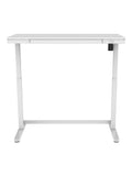 (Scratch & Dent) Realspace Outlet 48"W Electric Height-Adjustable Standing Desk, White