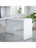 (Scratch & Dent) kathy ireland Office by BBF Echo 36"W Desk Return, Pure White