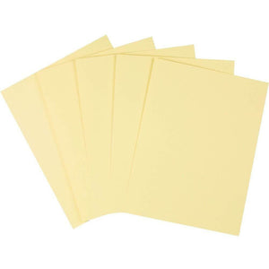 (Open Ream) Pastel Multipurpose Paper, 20 lbs, 8.5" x 11", Canary (Case or Ream)