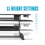(Scratch & Dent) VARIDESK ProPlus Manual Standing Desk Converter, 36”W, Black