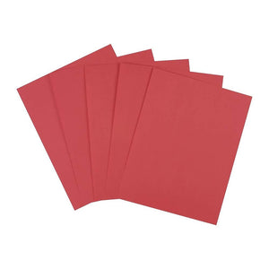 Brights Multipurpose Paper, 24 lbs, 8.5" x 11", Red (Case or Ream)