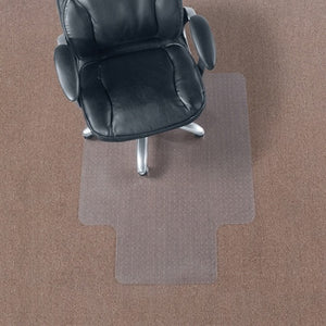 Realspace Outlet Economy Chair Mat For Thin Commercial-Grade Carpets, Standard Lip, 36"W x 48"D, Clear