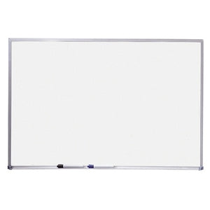 (Scratch & Dent) Quartet Outlet Standard Dry-Erase Board, 36" x 48", White Board, Aluminum Frame