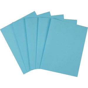 Brights Multipurpose Paper, 24 lbs, 8.5" x 11", Blue (Case or Ream)