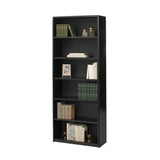 (Scratch & Dent) Safco Outlet Value Mate 80" 6 Shelf Transitional Bookcase, Black/Dark Finish