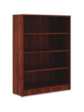 (Scratch and Dent) Lorell Outlet Essentials Series 48"H 4-Shelf Bookcase, Cherry