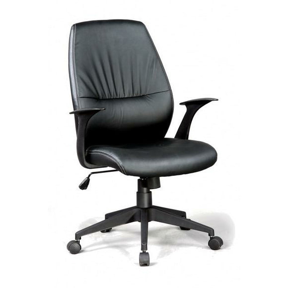 Empresario Black Bonded Leather Executive Chair