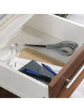 (Scratch & Dent) Sauder Outlet Vista Key 19"D Vertical 2-Drawer File Cabinet, Pearl Oak/Blaze Acacia