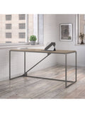 (Scratch and Dent) Bush Furniture Refinery Industrial Desk, 62"W, Rustic Gray