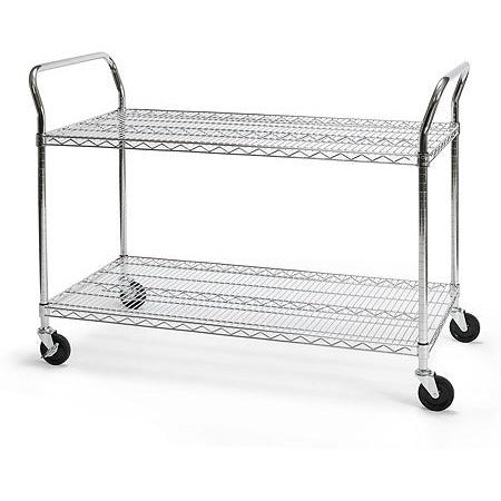 OFM Wire Mobile Cart, 29 3/4