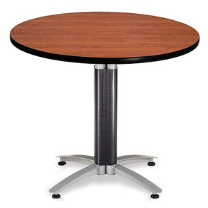 OFM Multipurpose Table, Round, 36"W x 36"D, Cherry
