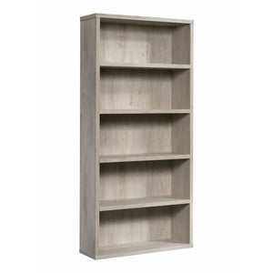 (Scratch & Dent) Sauder Outlet Optimum Bookcase, 73-1/2", 5 Shelves, Chalked Chestnut