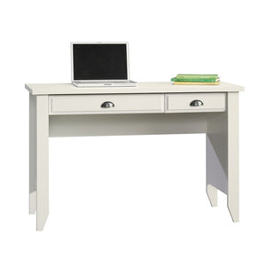 Sauder Outlet Shoal Creek Computer Desk with Flip Down Computer Tray, Soft White