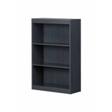 South Shore Axess 43-1/4"H 3-Shelf Bookcase, Blueberry