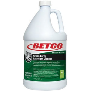 Betco Outlet Green Earth Restroom Cleaner, 1 Gallon, Case Of 4 Bottles