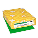 (Open Ream) Astrobrights Multipurpose Paper, 24 lbs, 8.5" x 11", Gamma Green (Case or Ream)