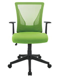 Brenton Studio Outlet Radley Mesh Mid-Back Task Chair, Green/Black