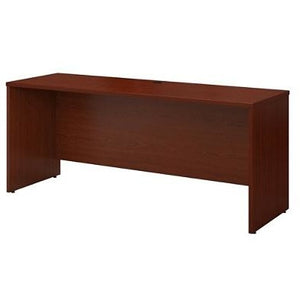 (Scratch & Dent) Bush Business Furniture Components Credenza Desk 72"W x 24"D, Mahogany