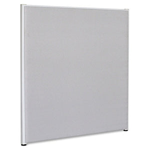 Lorell Outlet Panel System Fabric Panel, 60"H x 48"W, Gray