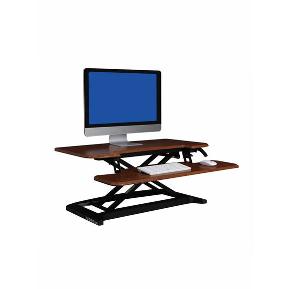 (Scratch and Dent) FlexiSpot AlcoveRiser Sit-To-Stand Desk Converter, 35