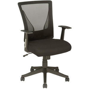 Brenton Studio Outlet Radley Mid-Back Task Chair, Black