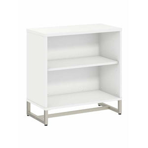 (Scratch and Dent) Kathy ireland Oulet Office by Bush Business Furniture Method Bookcase Cabinet, White
