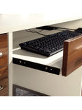 (Scratch & Dent) Sauder Outlet Vista Key 60"W Executive Desk, White