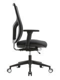 WorkPro Outlet 4000 Series Mesh/Fabric High-Back Multifunction Chair, Black