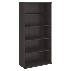 (Scratch & Dent) Bush Business Furniture Studio C 5 Shelf Bookcase, Storm Gray