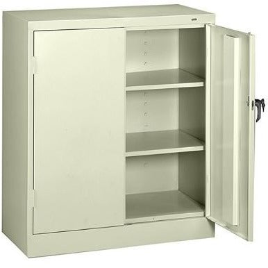 (Scratch & Dent) Tennsco Counter-High Storage Cabinet With Reinforced Doors, 42
