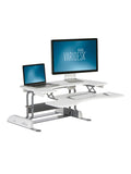 (Scratch & Dent) VARIDESK ProPlus Manual Standing Desk Converter, 36"W, White